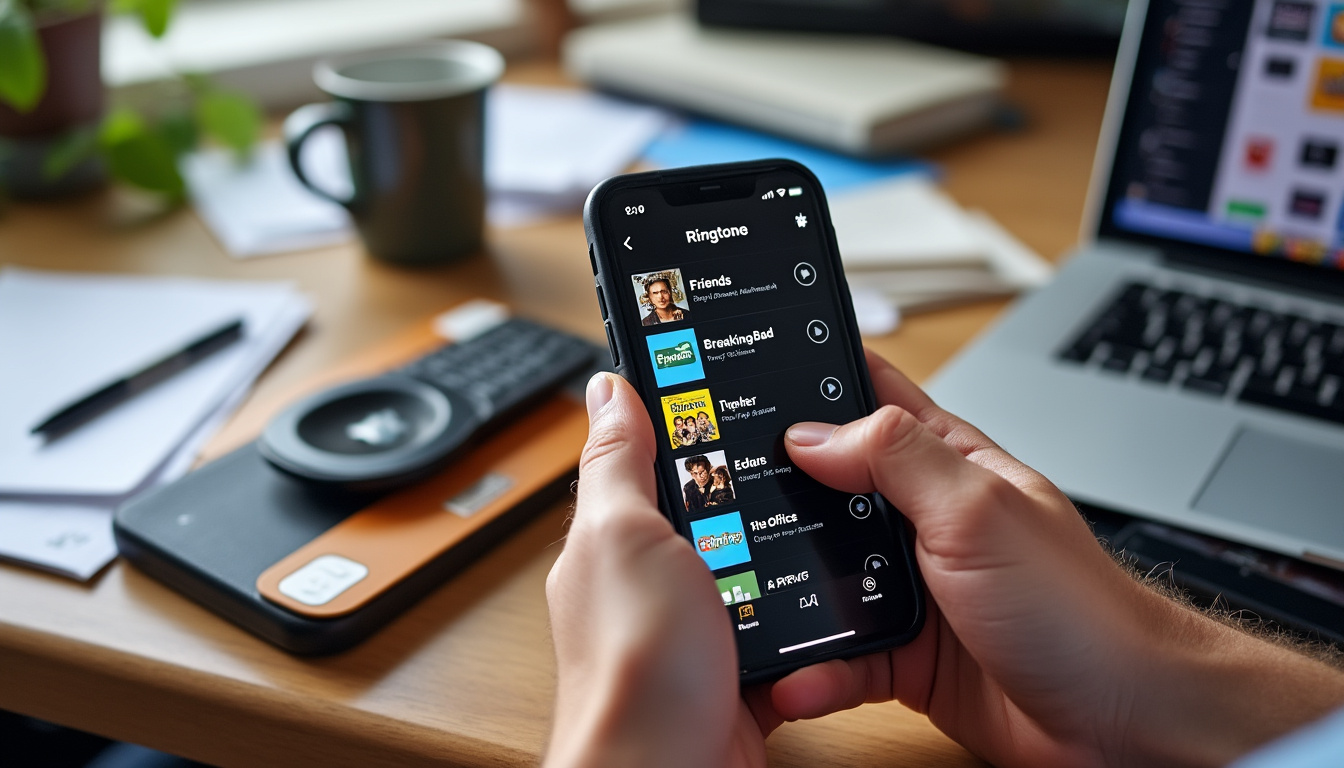 découvrez pourquoi la sonnerie série tv est l’accessoire incontournable pour tous les fans : personnalisez votre téléphone avec les génériques emblématiques de vos séries préférées et affichez votre passion au quotidien.