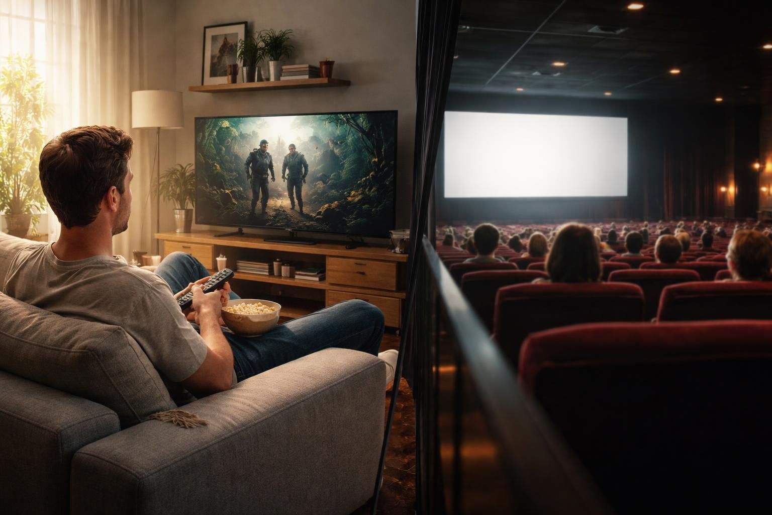 découvrez les avantages de regarder des films en streaming, du confort à domicile à la flexibilité, comparé à l'expérience traditionnelle au cinéma.