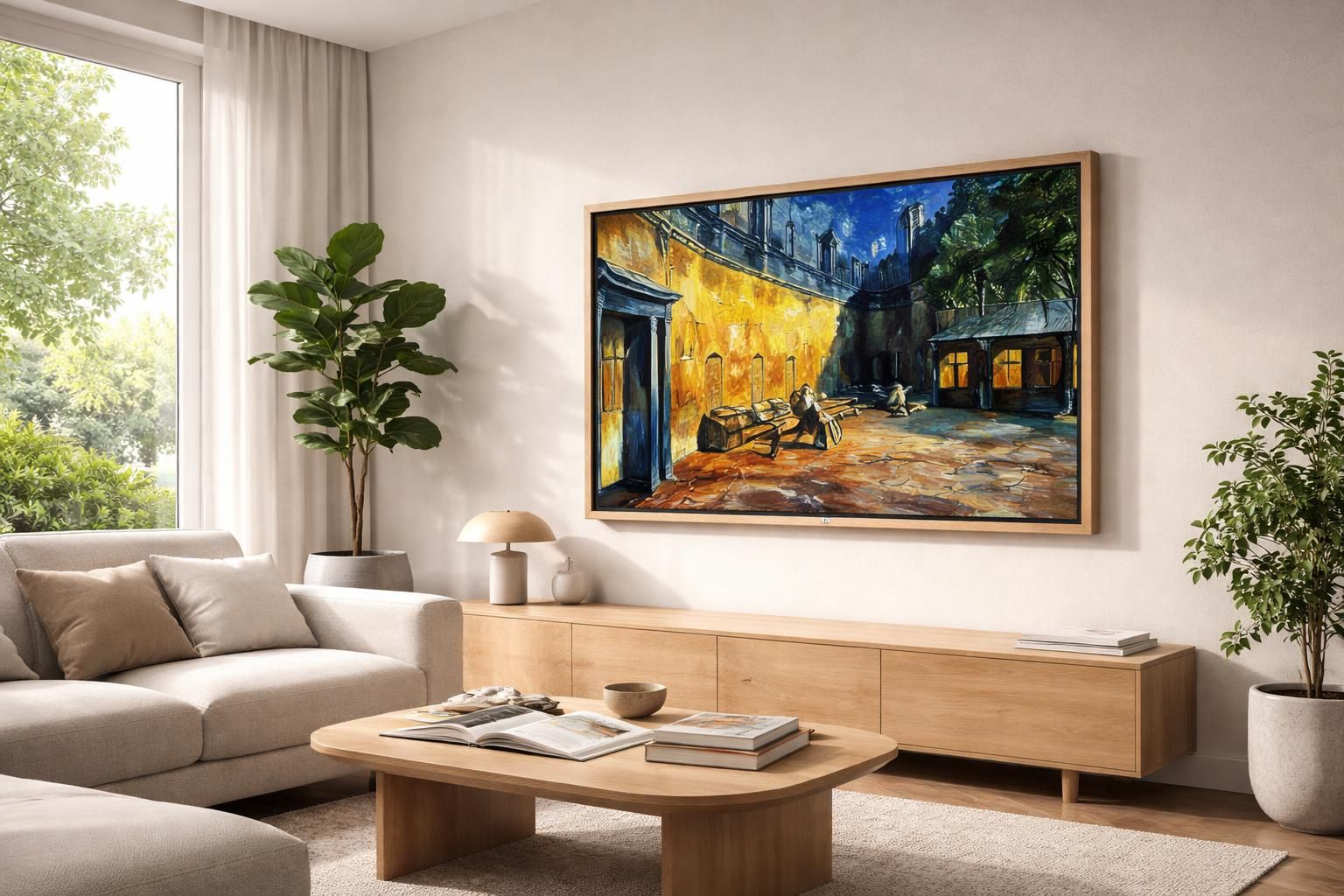 découvrez notre test complet de the frame, la télévision innovante qui transforme votre salon en une galerie d'art avec une qualité d'image exceptionnelle et un design élégant.