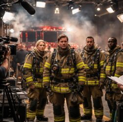 découvrez les coulisses fascinantes d'une émission sur les pompiers, où réalité et fiction se mêlent pour offrir un regard inédit sur leur quotidien.