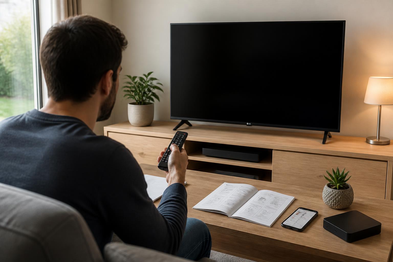 découvrez comment réinitialiser facilement votre tv lg en cas d'écran noir grâce à nos astuces et conseils pratiques pour retrouver une image claire rapidement.