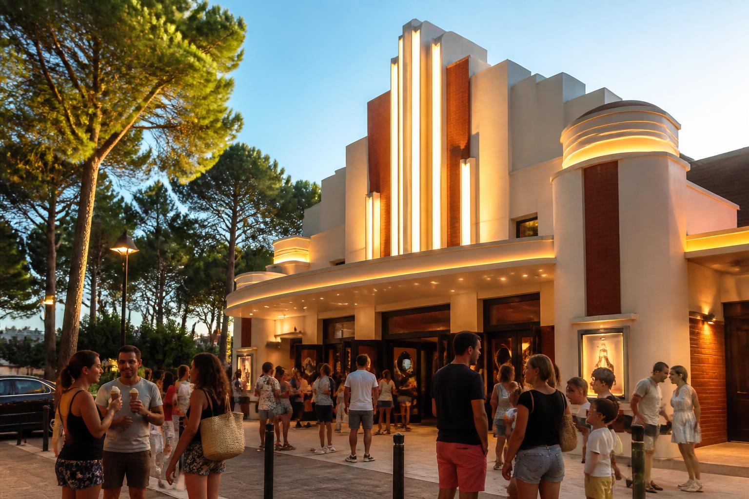 plongez dans l'ambiance unique du cinéma à la teste de buch et profitez d'une expérience culturelle inoubliable lors de vos vacances.