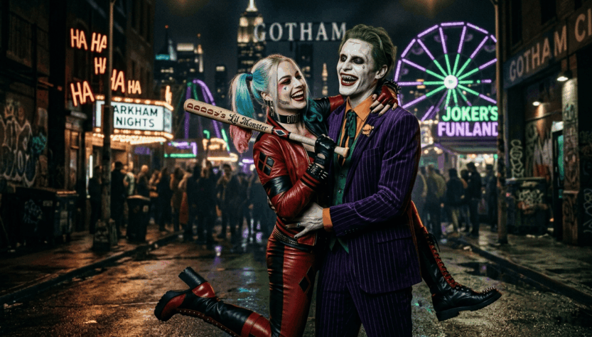 Harley Quinn et Joker