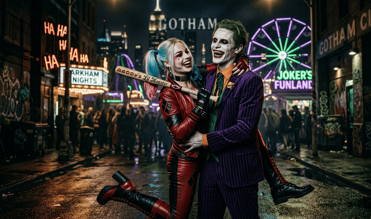 Harley Quinn et Joker