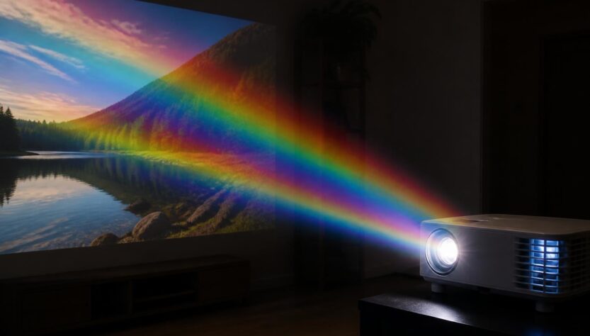 découvrez tout sur l'effet arc en ciel sur le vidéoprojecteur, un phénomène visuel important à comprendre pour optimiser votre expérience de projection.