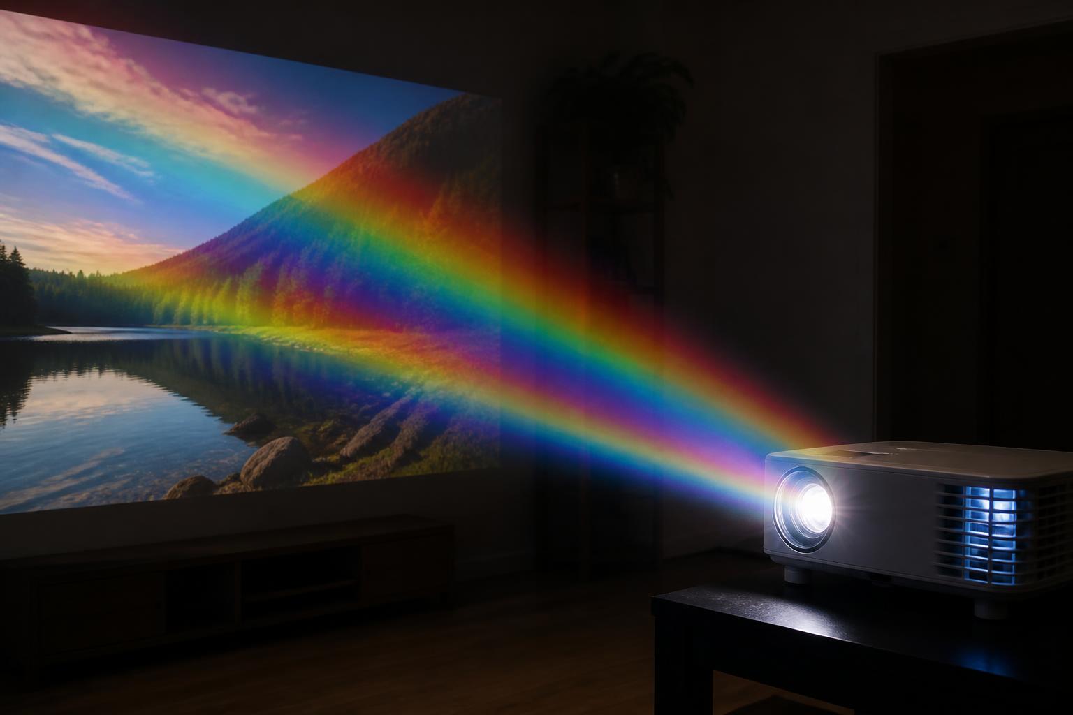 découvrez tout sur l'effet arc en ciel sur le vidéoprojecteur, un phénomène visuel important à comprendre pour optimiser votre expérience de projection.