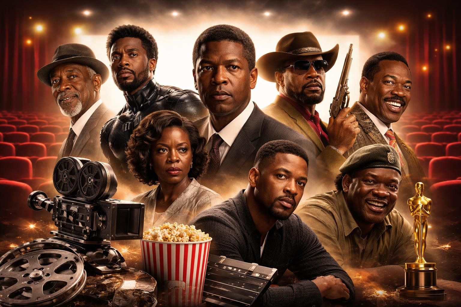 découvrez une sélection des meilleurs films mettant en avant des acteurs noirs américains, célébrant leur talent et leur impact dans le cinéma.