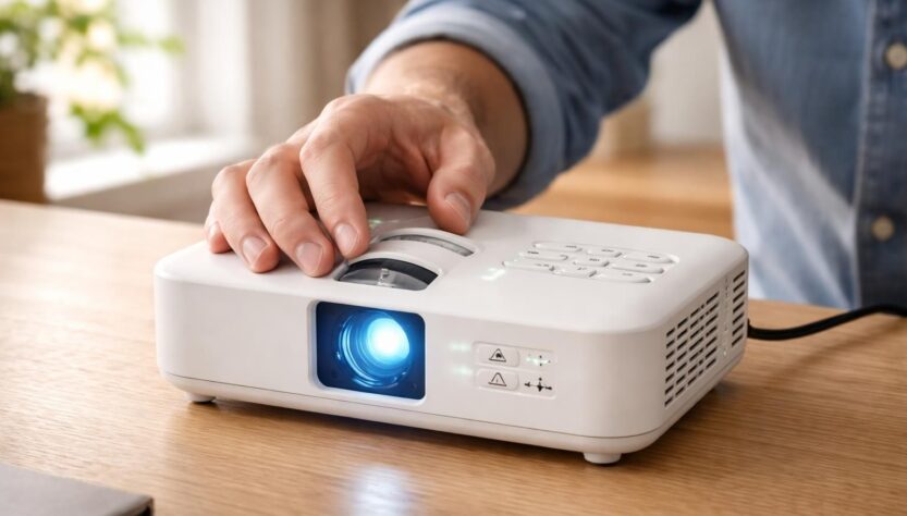 découvrez notre guide rapide pour régler le focus et la correction trapèze de votre mini vidéoprojecteur epson, et profitez d'une image parfaitement nette et alignée.