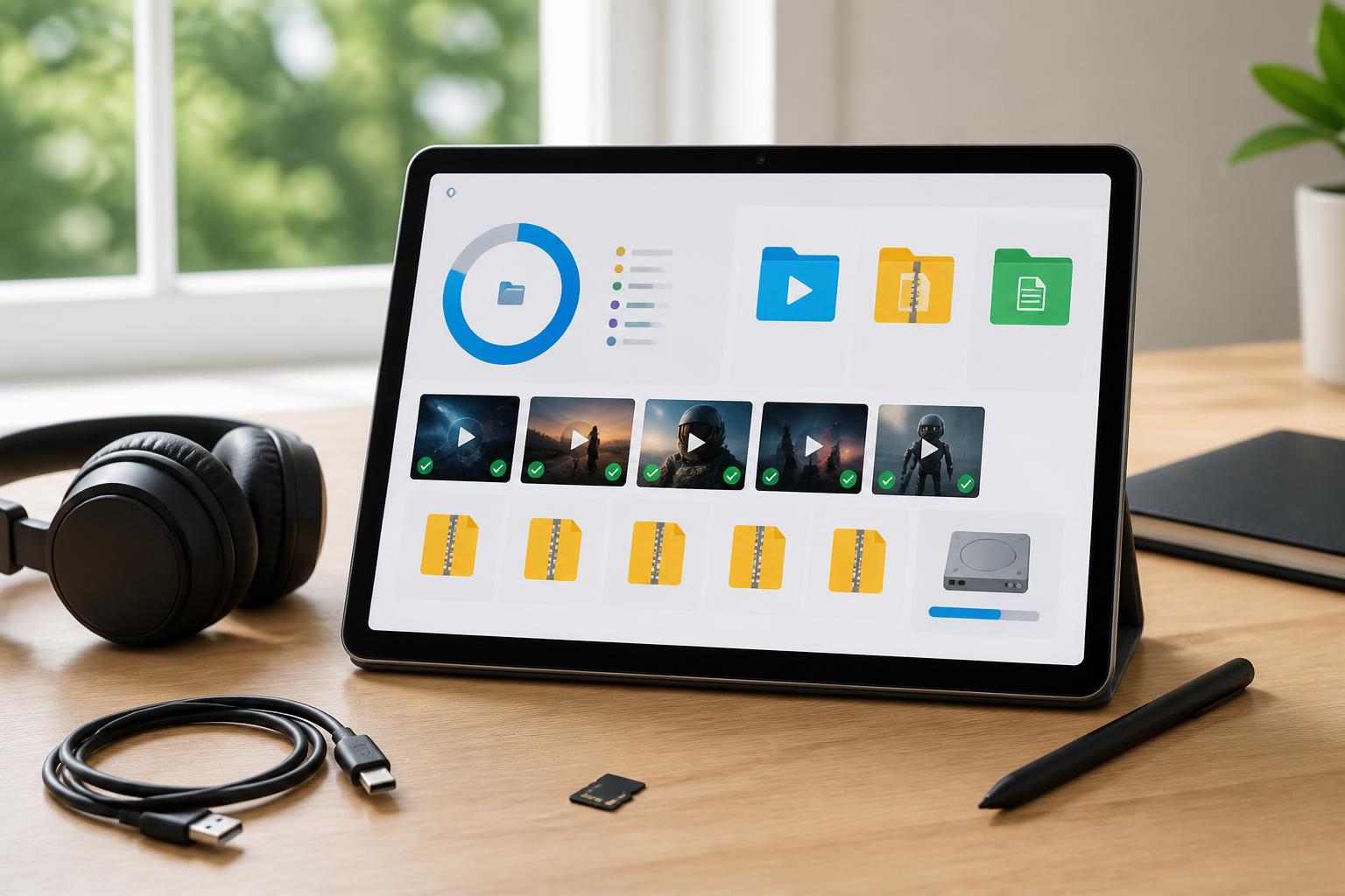 découvrez comment préparer vos épisodes préférés hors-ligne sur votre tablette samsung sans manquer d'espace de stockage grâce à notre méthode simple et efficace.