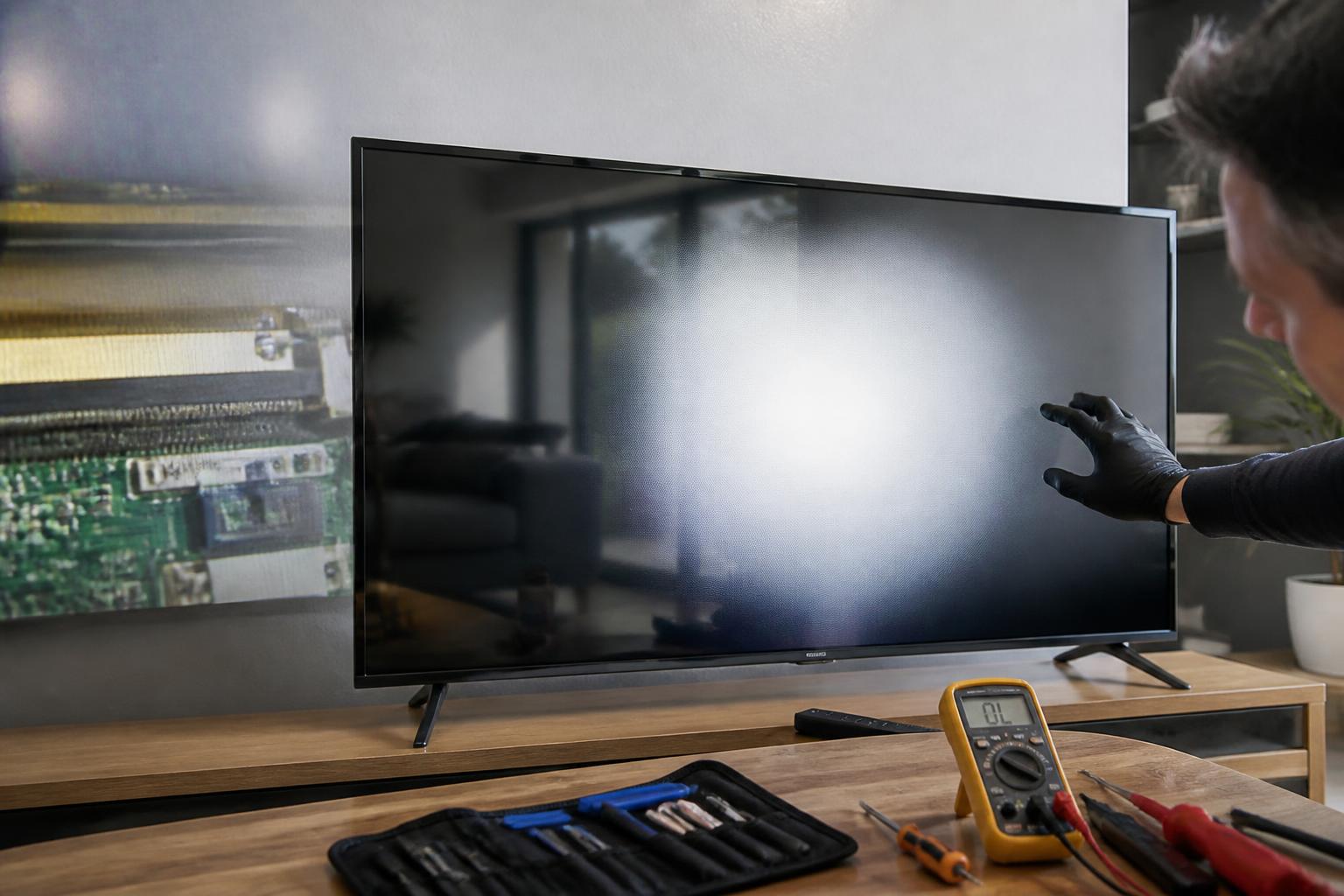 découvrez les causes courantes des taches blanches sur votre télévision et les solutions possibles pour les réparer rapidement et efficacement.