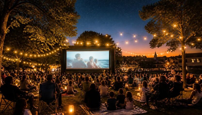 découvrez le cinéma en plein air à tergnier cet été et profitez de projections magiques sous les étoiles pour des soirées inoubliables en famille ou entre amis.