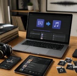 découvrez comment un convertisseur video2mp3 peut transformer et simplifier la gestion de votre bibliothèque musicale en extrayant facilement l'audio de vos vidéos préférées.