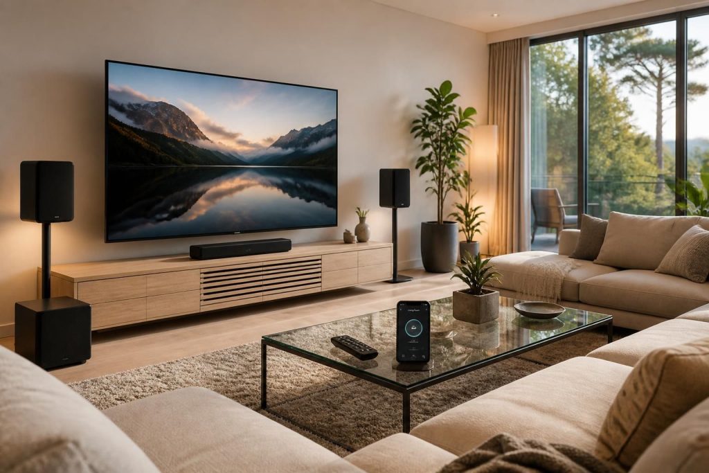 découvrez comment choisir le meilleur home cinéma sans fil adapté à votre salon pour profiter d'une expérience sonore optimale et d'une installation facile.